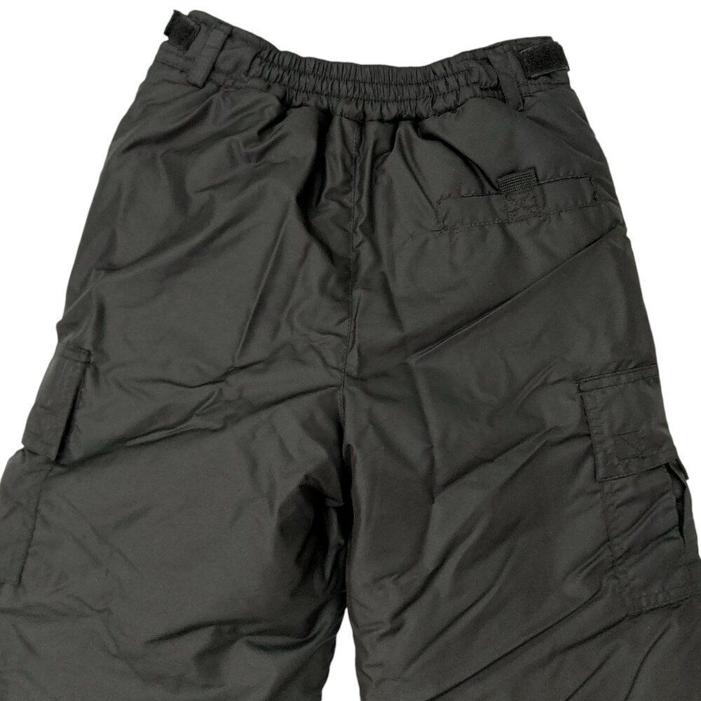 Rothschild Ski Snow Cargo Pants Kids Large Black Insulated Warm Winter Outdoor - Picture 8 of 12